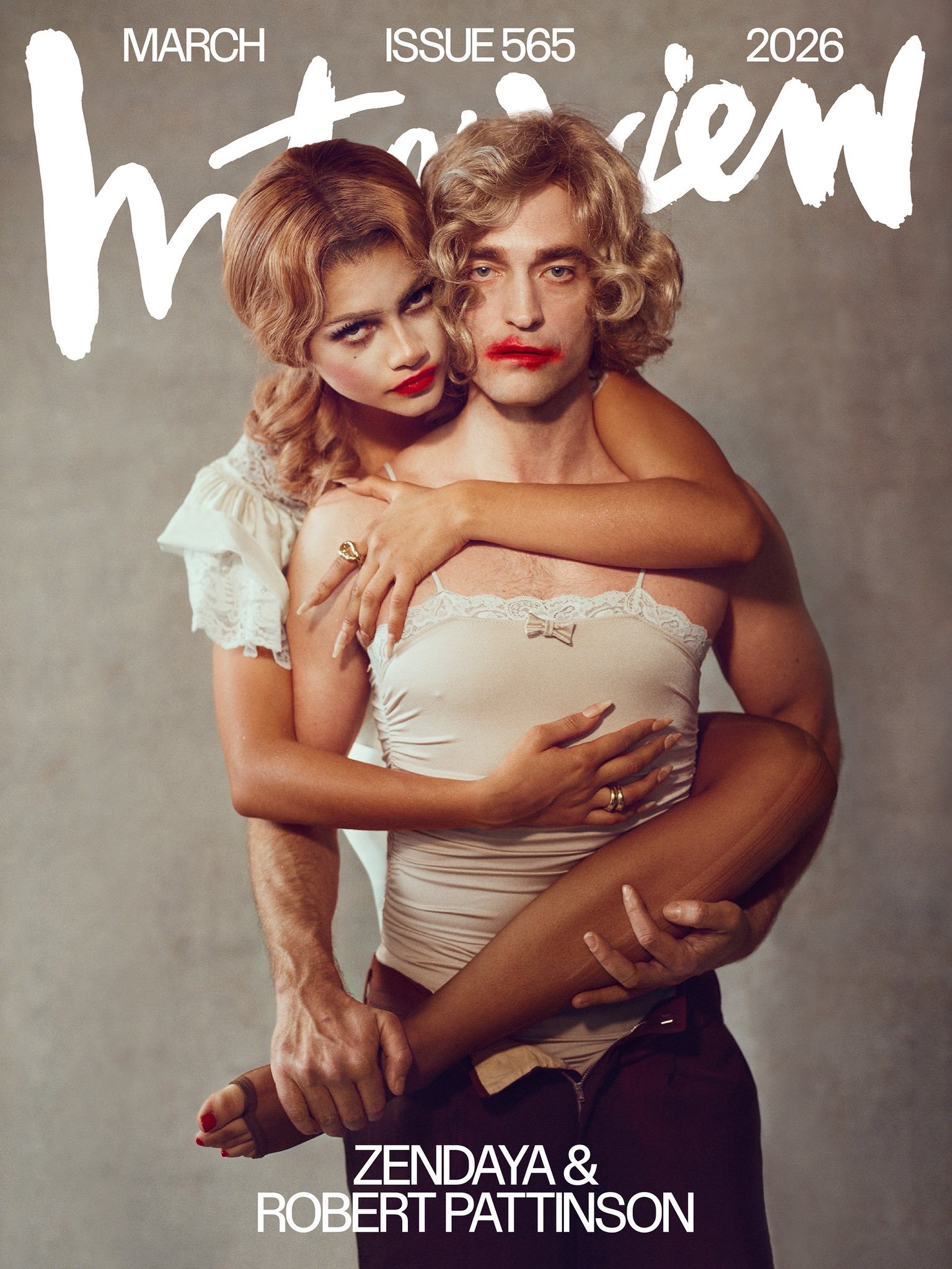 赞姐Zendaya和罗伯特·帕丁森新杂志写真：