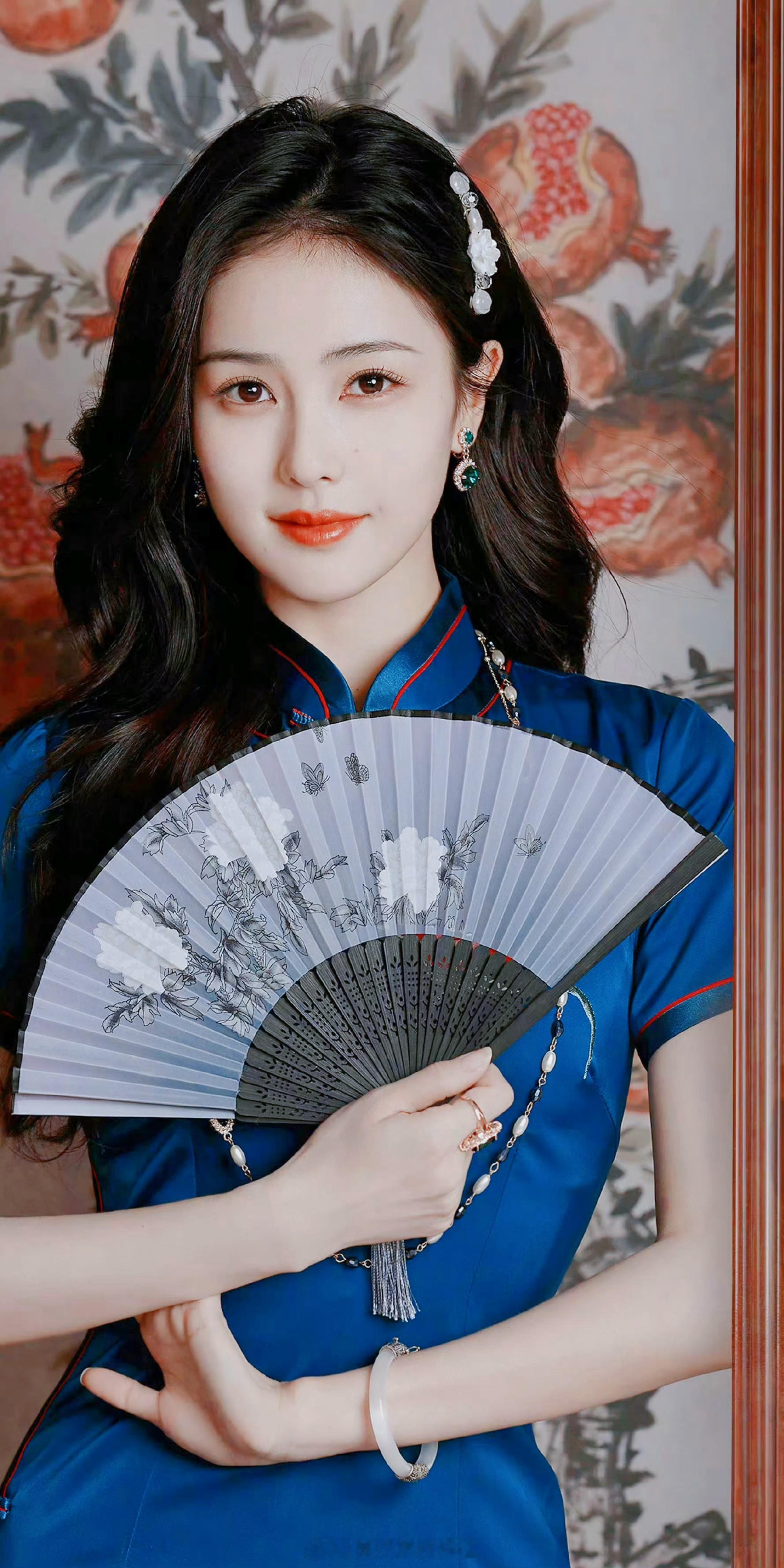 白鹿旗袍造型精选