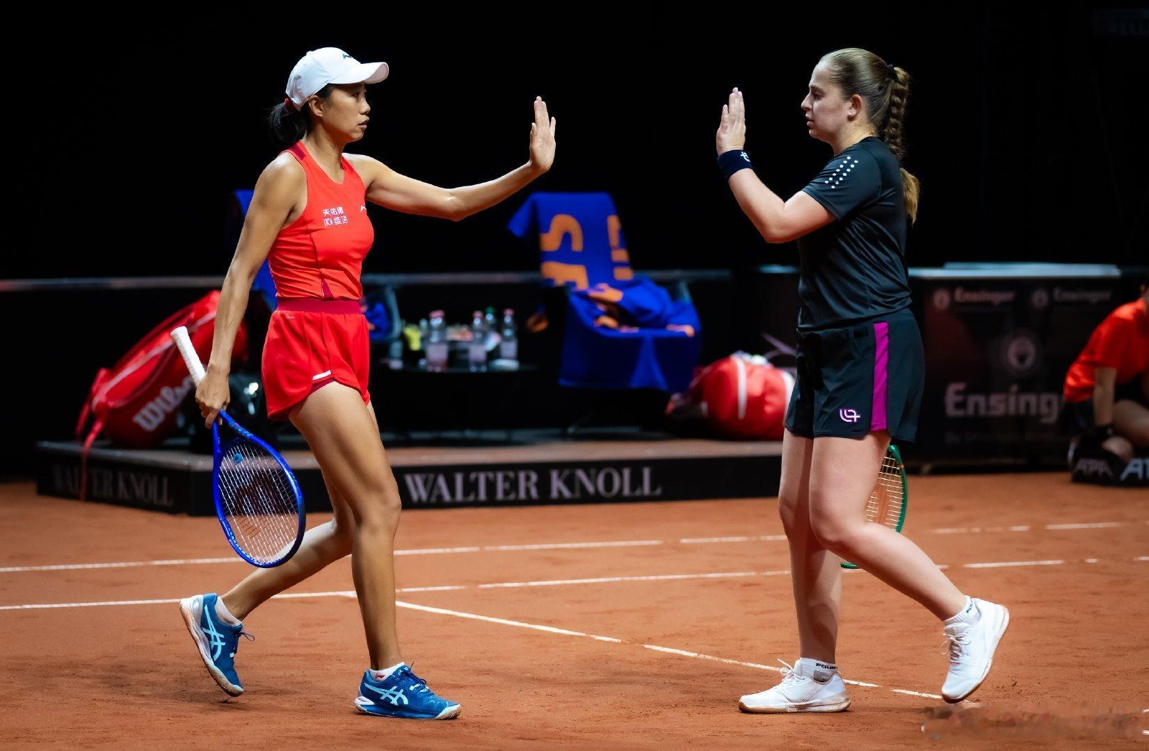 张帅赛季四进女双决赛无情盘点【那些首次和张帅搭档就进决赛的👧🏻们】2014?