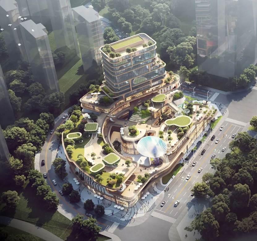 成都新川岛集正式落地！引进4万方森系商业街+新加坡辉盛酒店成都城南的新川板