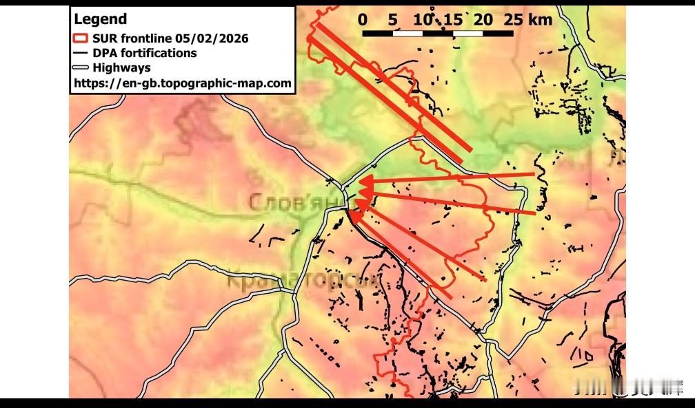 俄军盯住斯拉维扬斯克：从战场区域隔离逐步转向全面进攻俄军实则已对斯拉维扬斯克