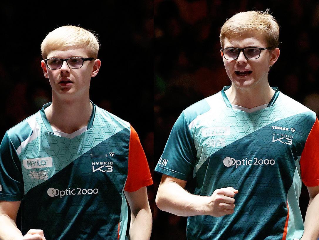 刚刚结束了一场WTT新加坡大满贯男双半决赛的较量，男双世界排名第3的法国勒布伦兄