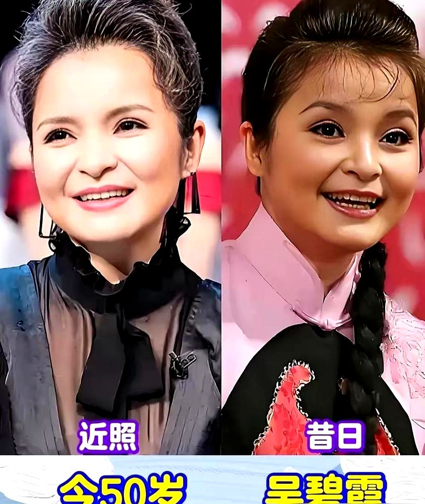 把1983年宋祖英和殷秀梅的旧照放一块，那种扑面而来的落差，看得人心里直犯嘀咕当时的宋祖英刚从湘西古