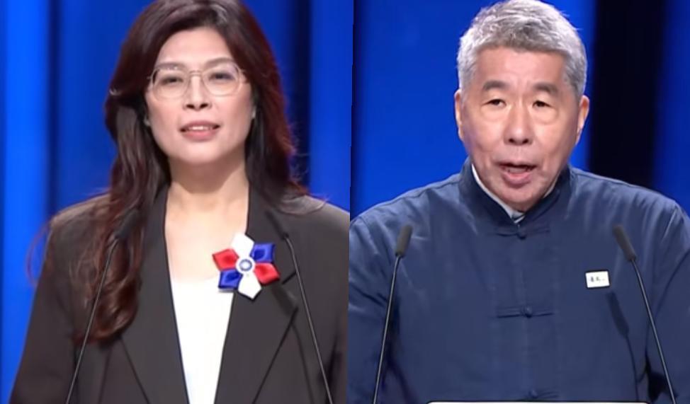 张亚中当面质疑郑丽文的品格，批郑丽文是“左右逢源、进退自保的投机分子。”具体张