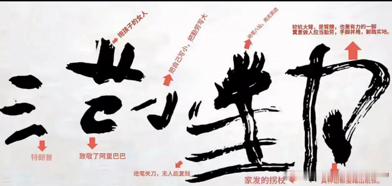 网友们太有才了，范小勤随便写一写名字，网友们竟然说这是天才书法家，而且这个字已经