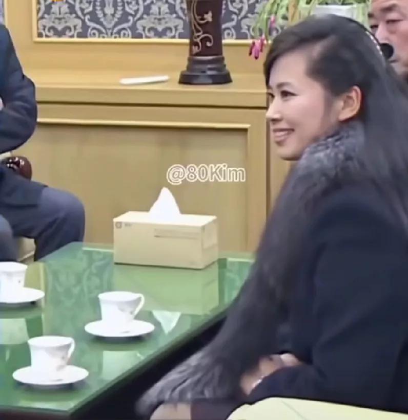 这就是神秘的玄松月。人称朝鲜邓丽君，前牡丹峰乐团团长，在朝鲜演艺界是巅峰级的存