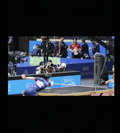 哇，大头坚定的支持关注莎莎。朱雨玲和莎莎的比赛，牵动人心，我全场观看，现场激烈