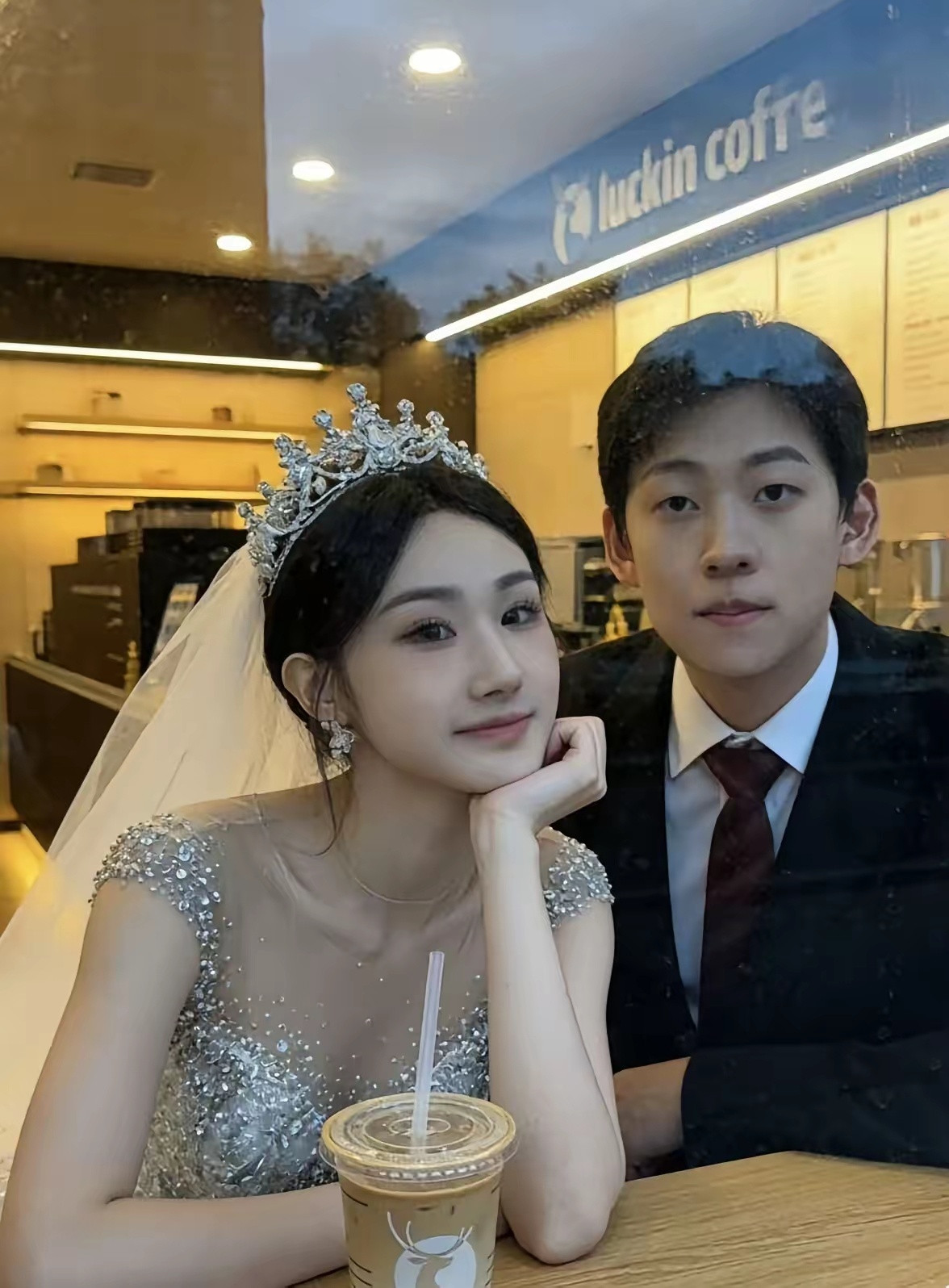 陈雪凝老公结婚前几天给美女留言陈雪凝老公结婚前两周还给别的女孩评论陈雪凝和老公李