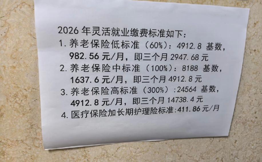 交社保，老了才有底气！今年果断给自己交了灵活就业100档养老保险+医保，这份投入