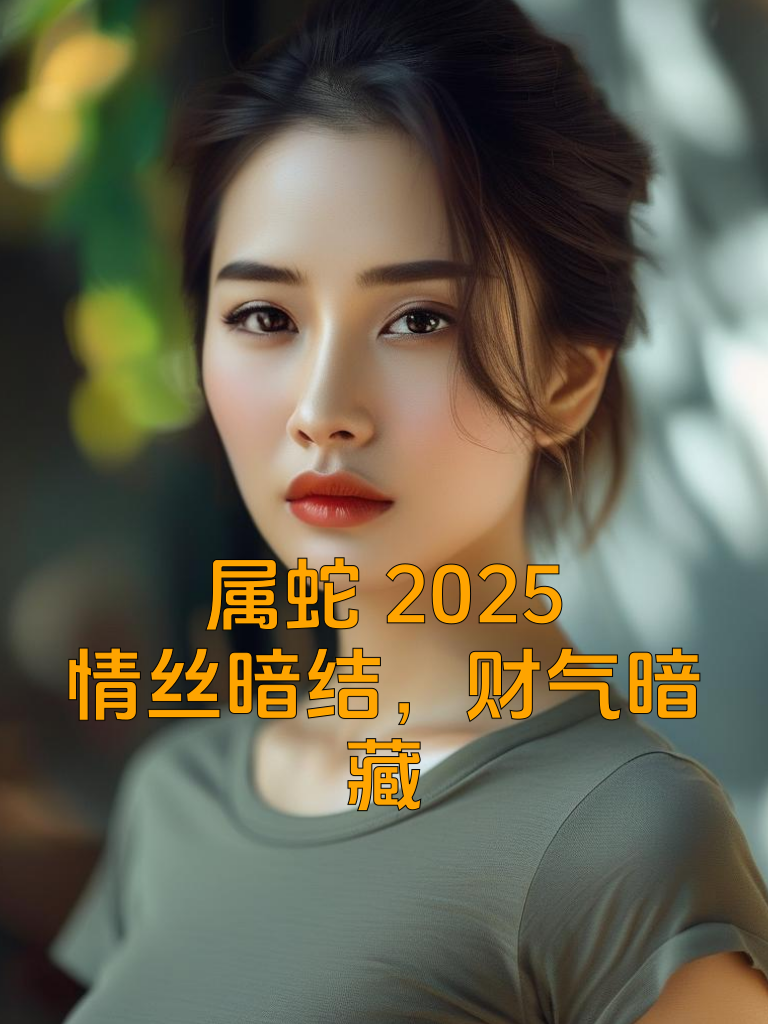 属蛇2025：情丝暗结，财气暗藏