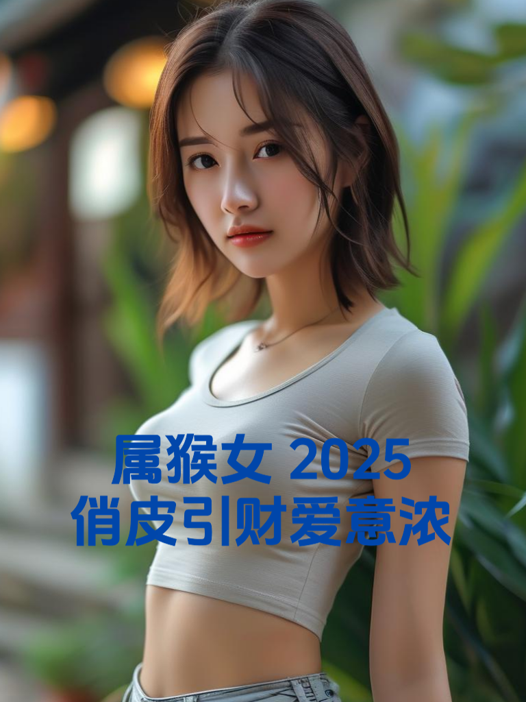 属猴女2025：俏皮引财爱意浓