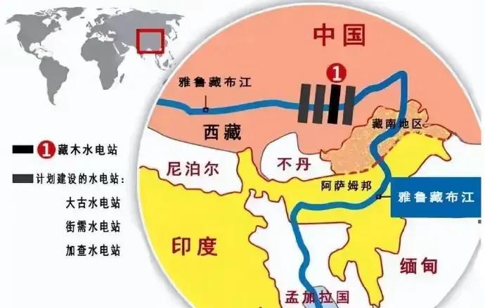 雅鲁藏布江建水电站，怒江，澜沧江，是不是也该修建水电站，都是发源于青藏高原，都是