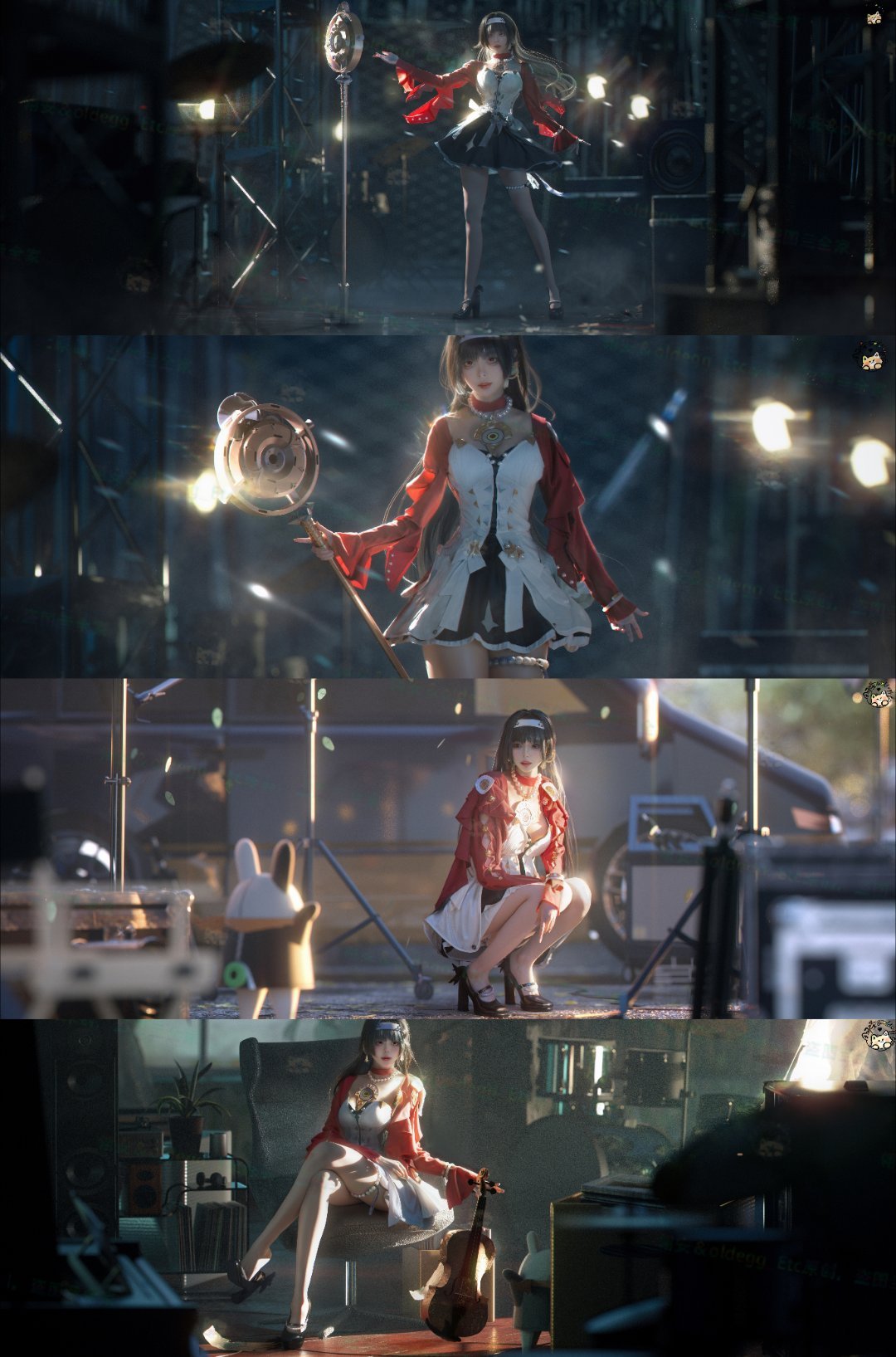 cosplay次元艺术家我创建了一个新的作品集：翎安的绝区零正片合集，快来看看