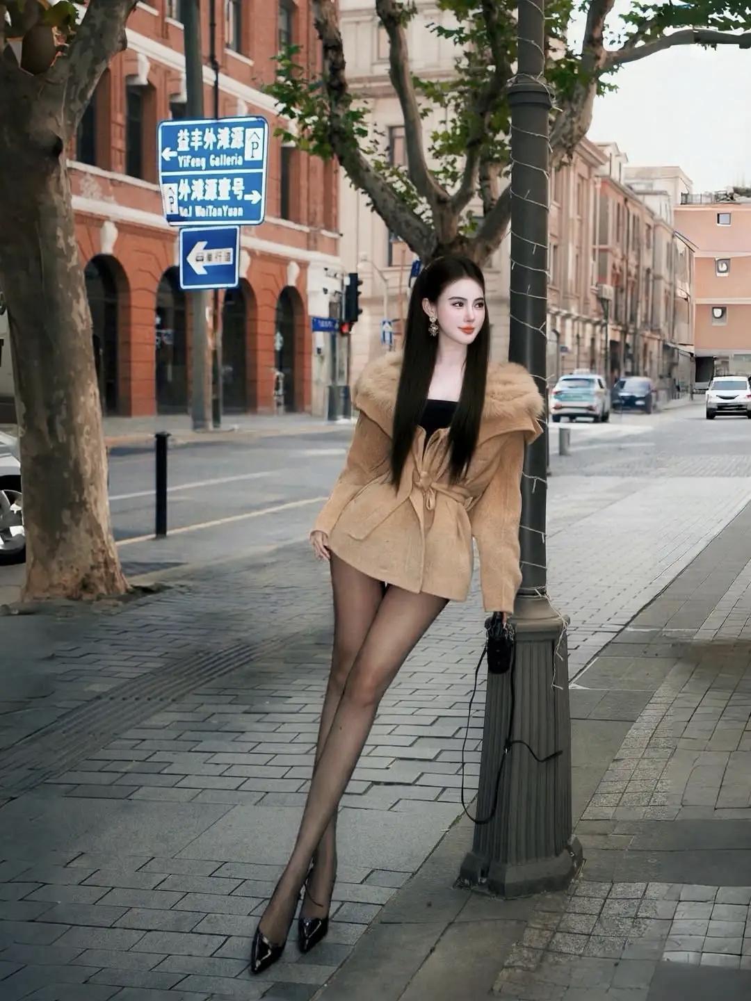 178模特高颜值街拍