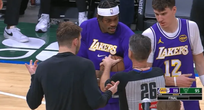 NBA常规赛湖人客场对阵雄鹿的比赛已经结束。全场战罢，湖人以119-95战胜雄鹿