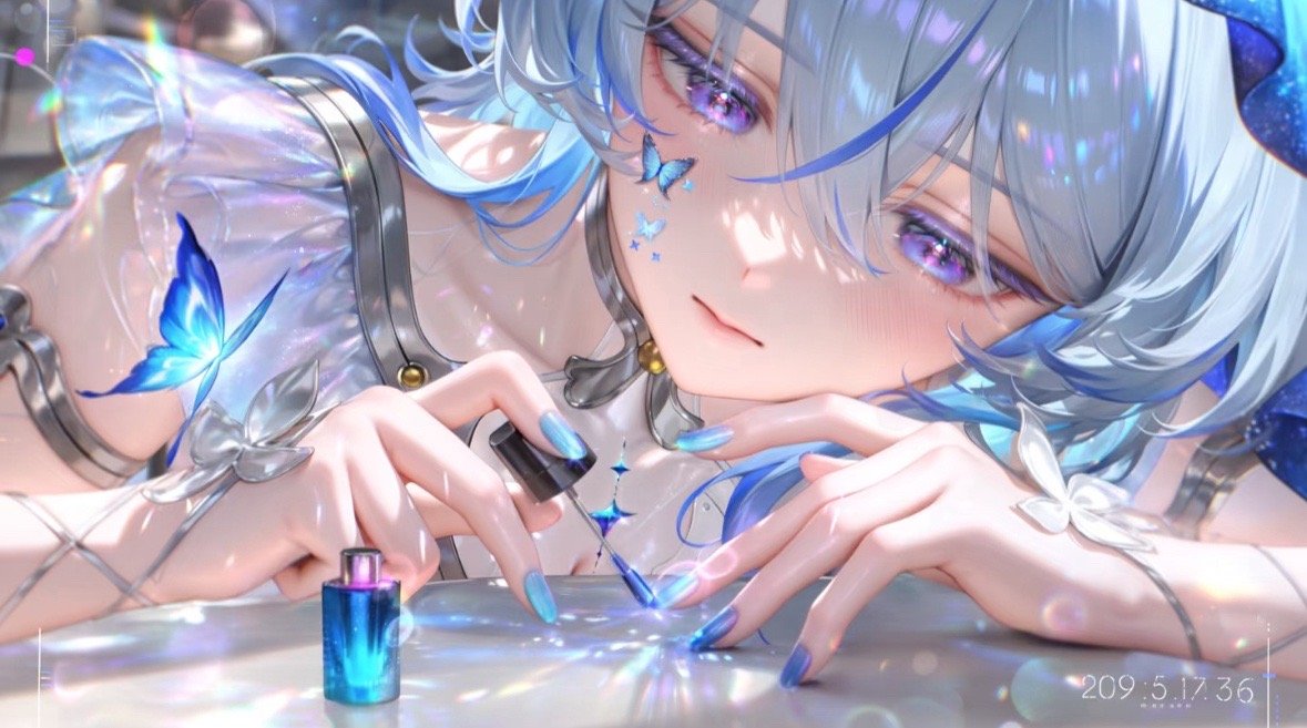 审美提升丨宝藏插画师：ALens绮梦守岸人，画境漫游！💫二次元招新季绘画日常遇