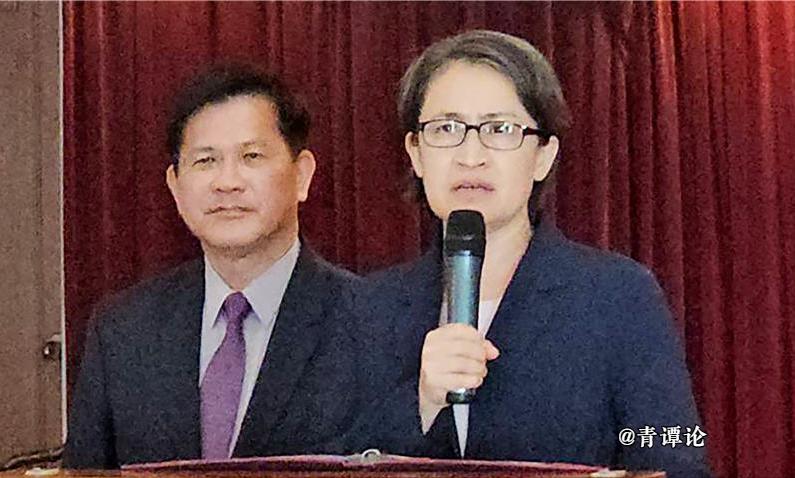 萧美琴叫嚣。台媒报道，台湾地区副领导人萧美琴结束意大利小岛窜访后返台，今天凌晨