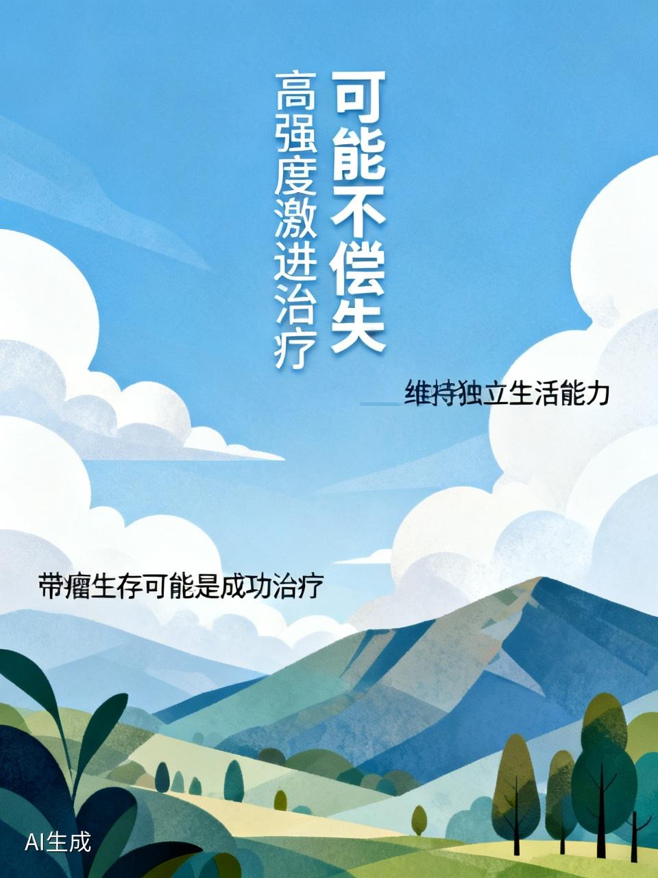 杜医生科普文字明年要重新定义治疗成功的标准肿瘤完全消失不再是唯一追求，带瘤