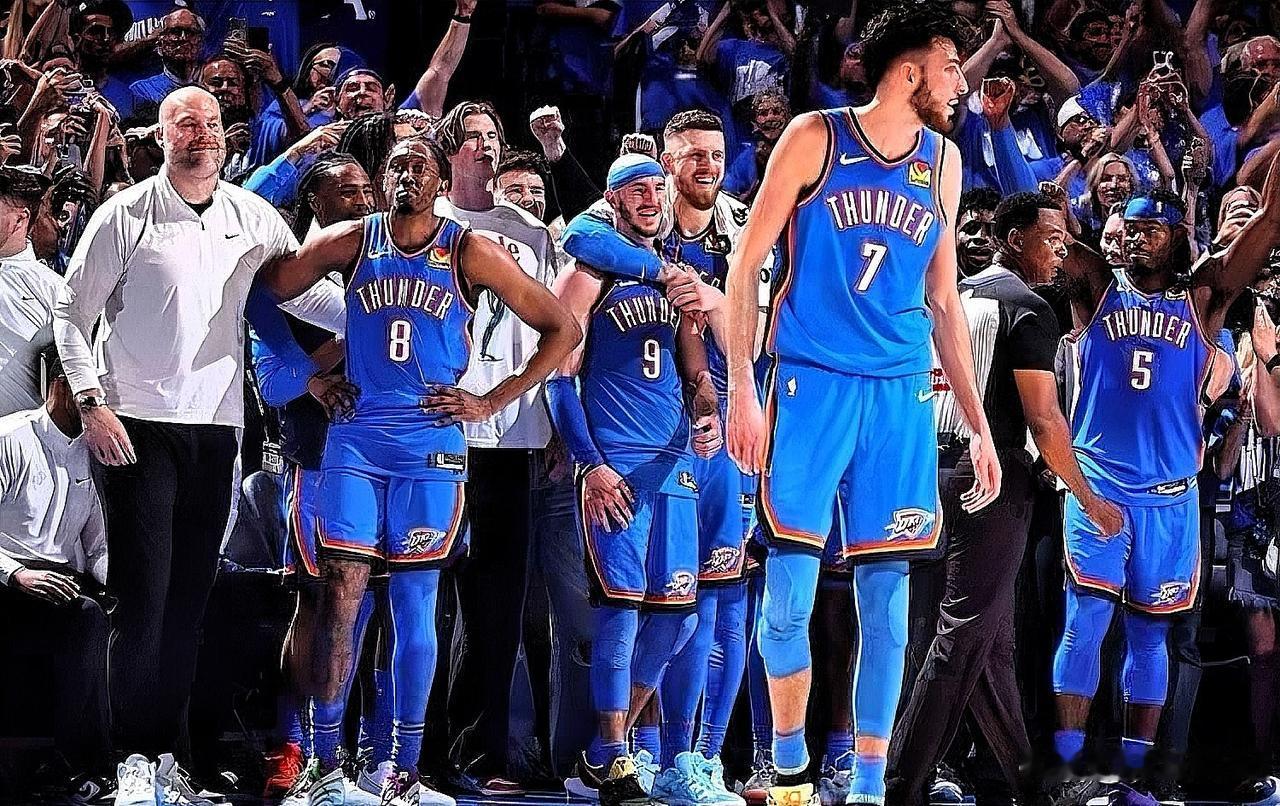 说雷霆是本赛季NBA的“终极boss”一点不夸张！64胜18负高居联盟第一，攻防