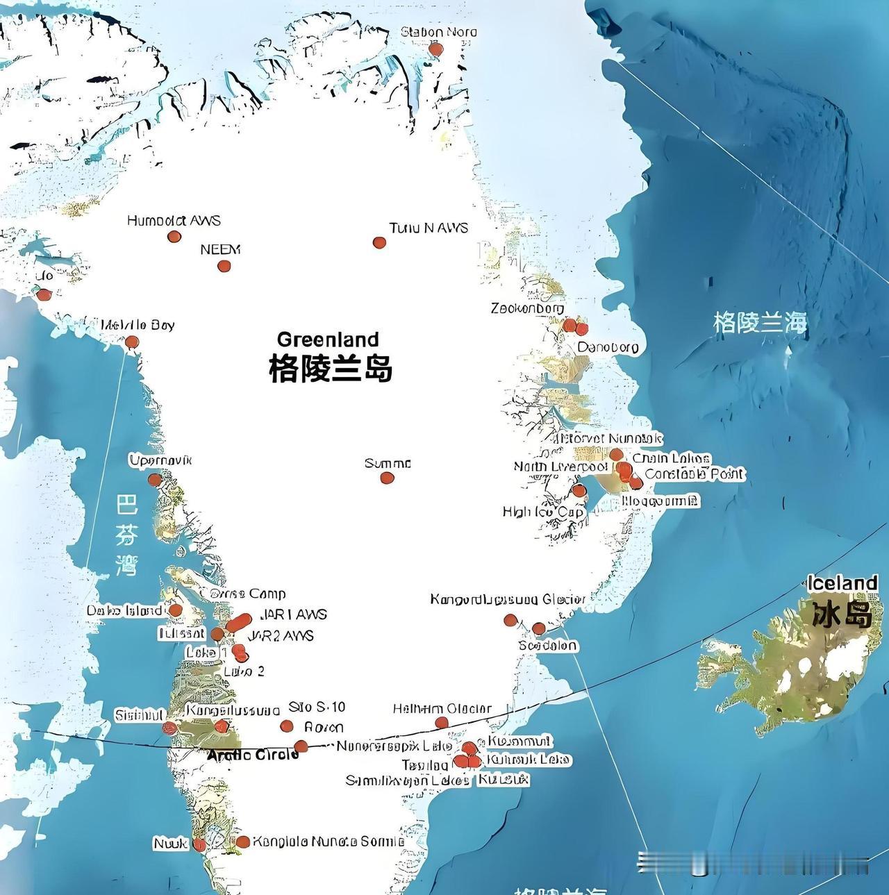 美国为什么迫切想要格陵兰岛？一：战略地位高：只要控制格陵兰岛，北极航线航道，