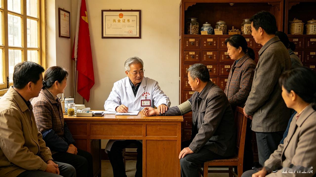 民间中医只要没有“执业医师资格证”给人看病，就是违法的。虽然这个问题很敏感，