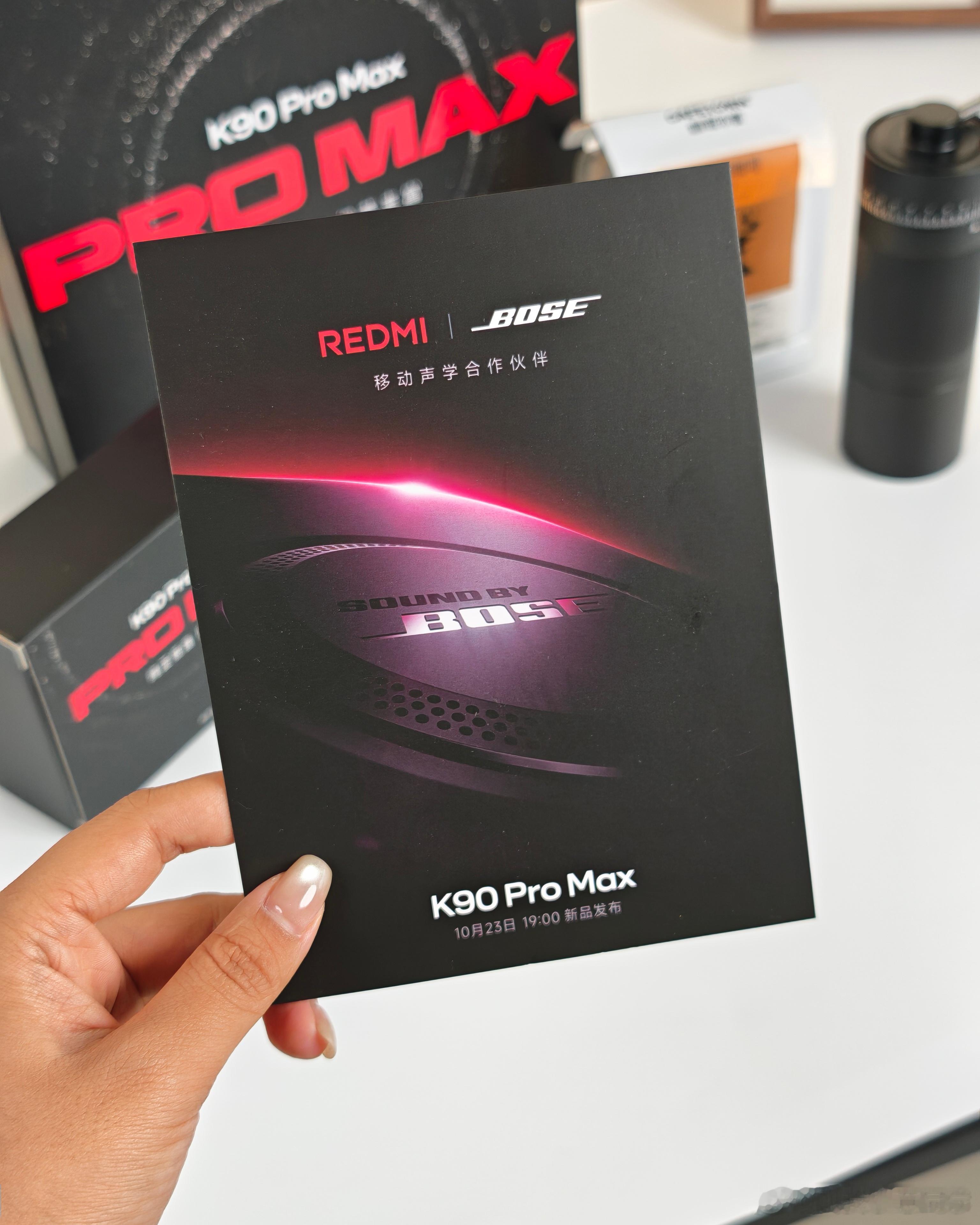 REDMIK90系列发布会，10.23见～​​​