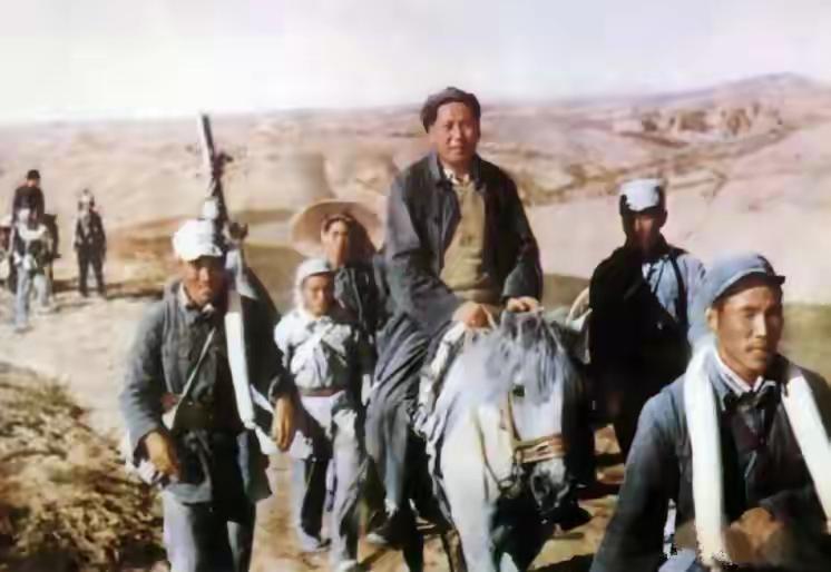 1948年的一天，毛主席正在忙。突然，保姆韩桂馨冲了进来，兴奋地喊道：“主席，请