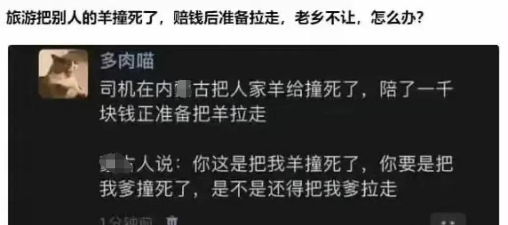 开车把老乡一只鸡给撞死了，赔了500块，准备把鸡拿回去炖汤的，这么一看，这鸡确实