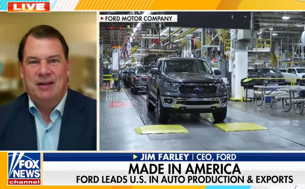 #福特CEO表示无力与中国汽车竞争#【福特CEO：中国车进入美国市场，我们就完蛋