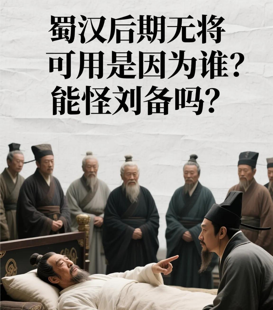 “诸葛亮第五次北伐时，军中文武名录上竟列着72岁的廖化、65岁的张翼——而30年