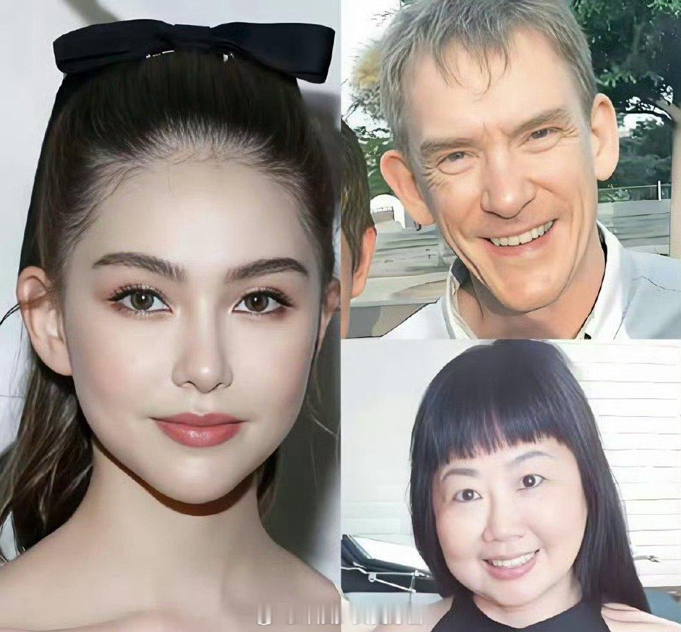 生个漂亮的混血宝宝似乎真的无需父母长得漂亮