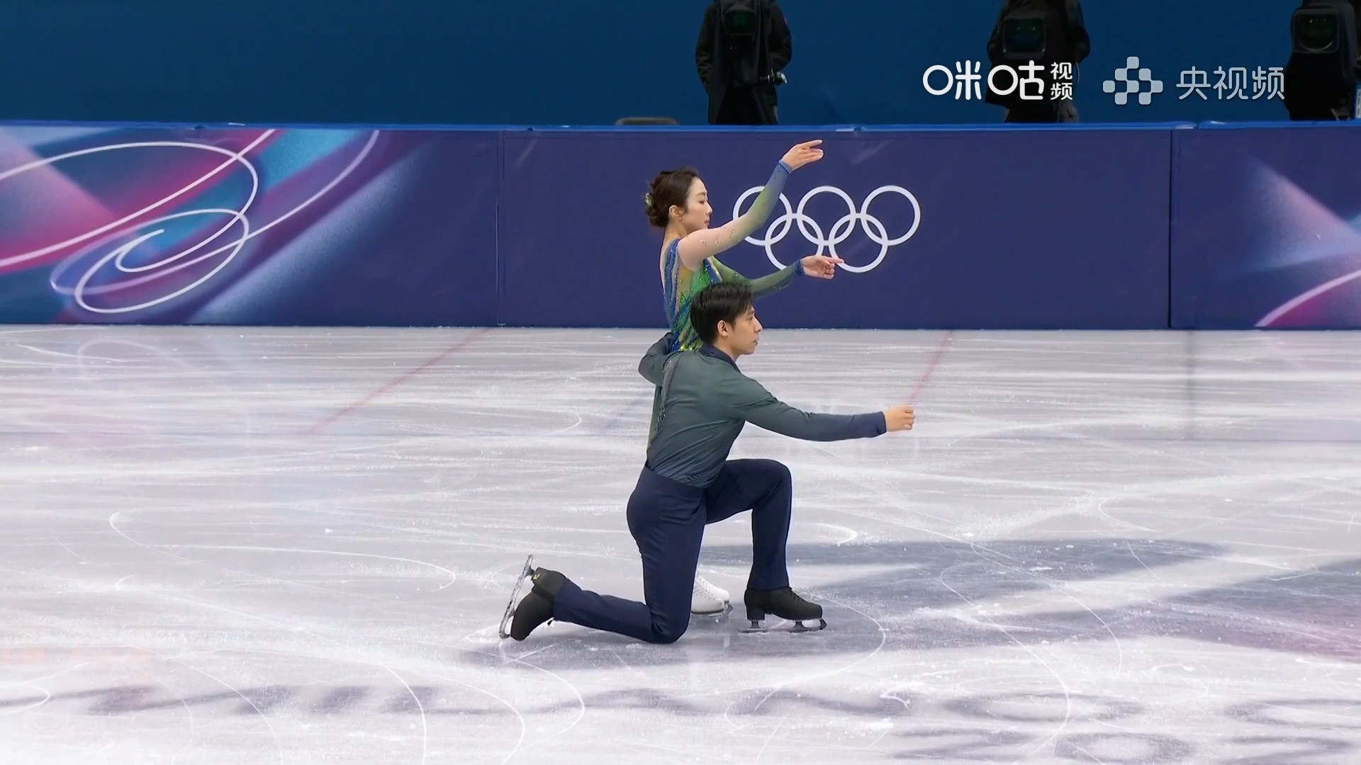 #隋文静韩聪双人自由滑135.98分#⛸️米兰冬奥会花样滑冰双人自由滑，🇨🇳