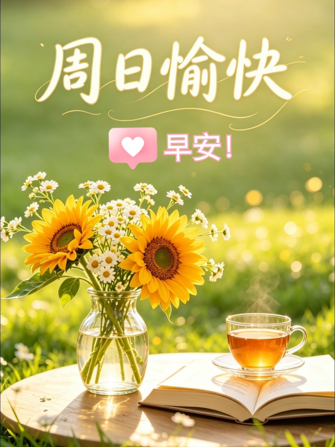 晨光如约而至，愿你眼里有风景，心中存暖意，日日安然，事事舒心。——早安早安心语