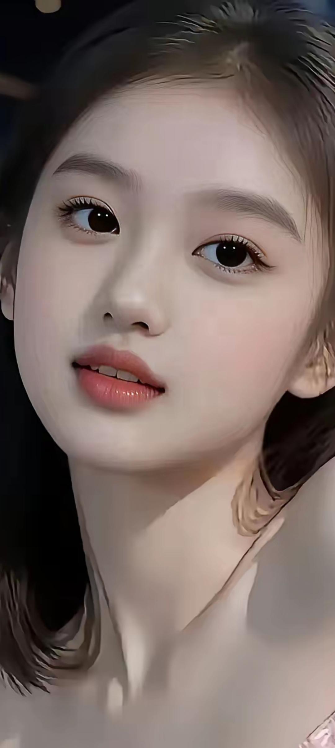 梦幻少女，温柔似水，甜美动人。