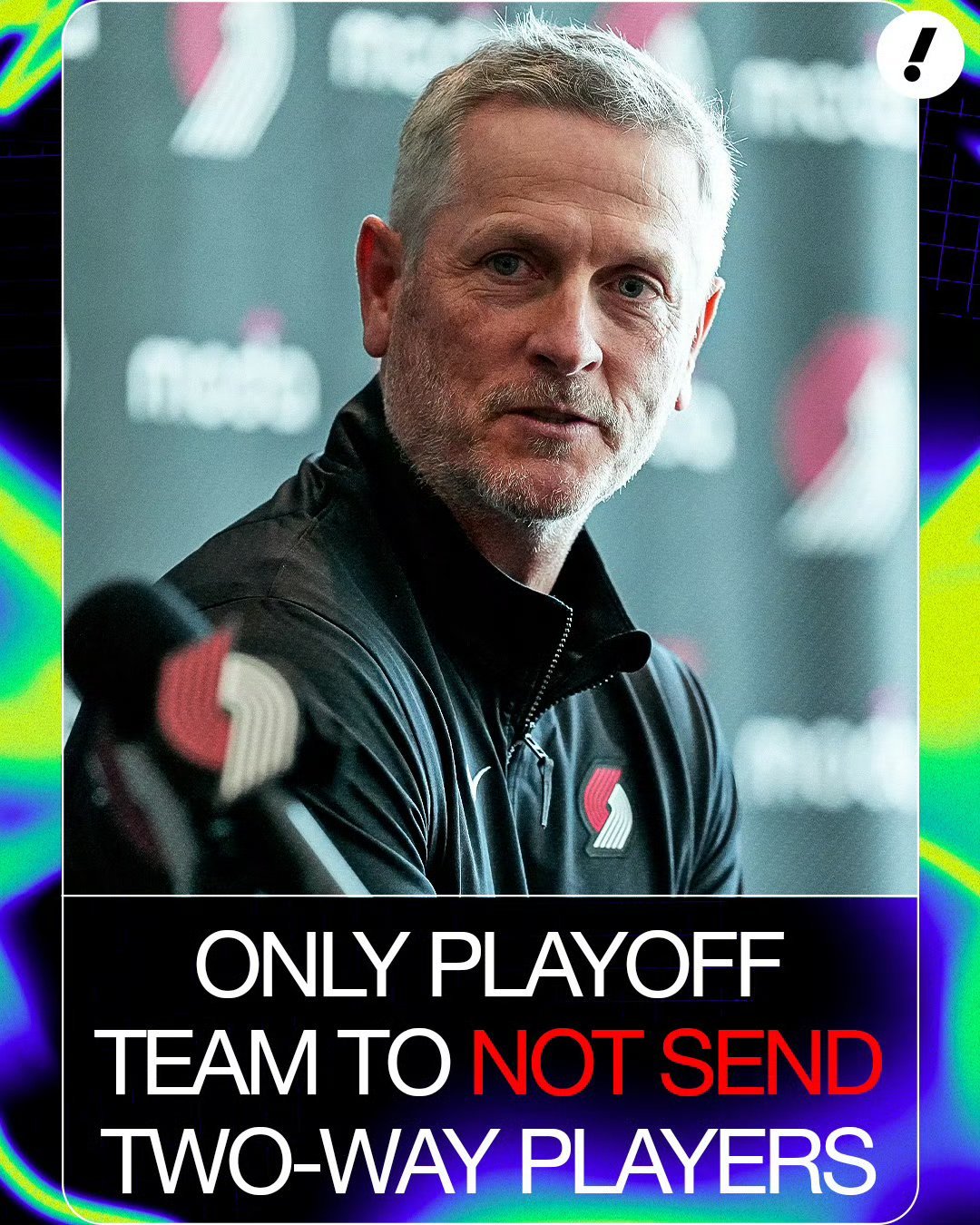 TheAthletic：开拓者老板汤姆·邓顿的指令，开拓者队随行团队的所有成员