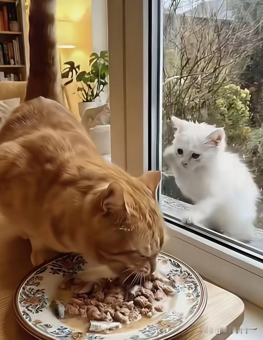 谁能拒绝一只心软到骨子里的小猫咪啊！网友家养了一只胖橘，平日里被宠成了小少