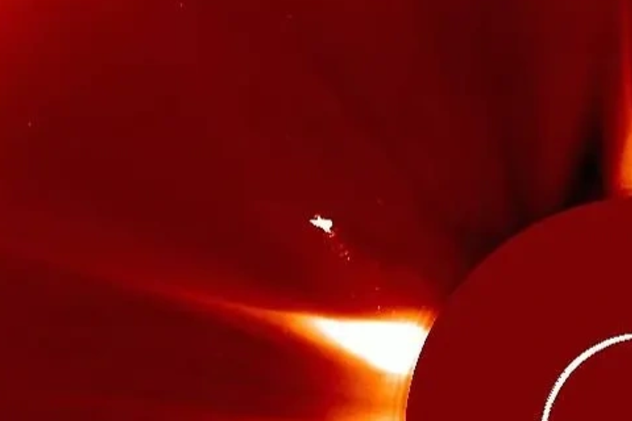 俄罗斯科学家观测到太阳附近罕见等离子体结构外观引发「太空巨鸟」联想
