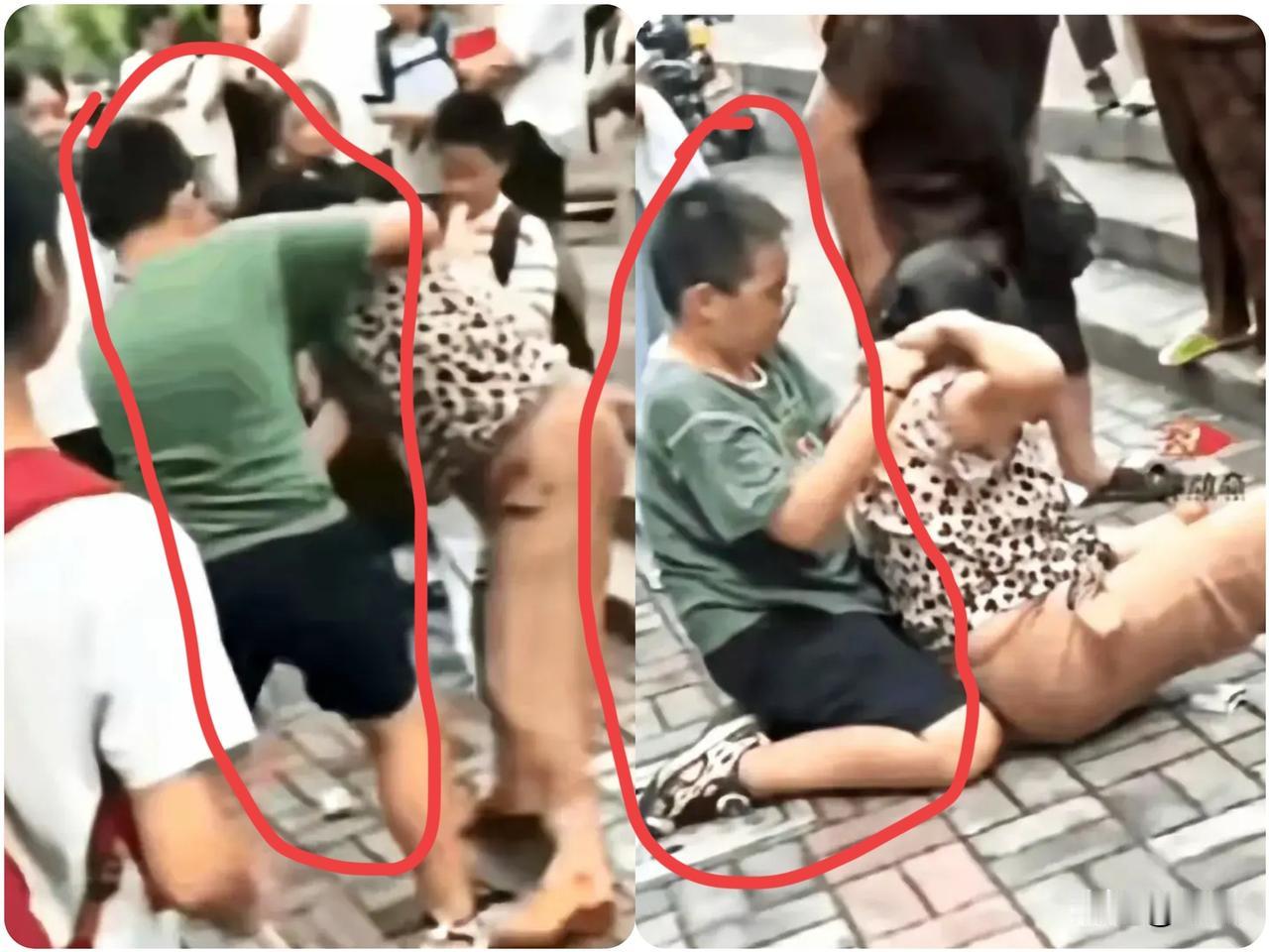 学校门口，发生了一桩令人痛心之事。一位穿着时尚的奶奶，前来接六年级的孙子。这孙