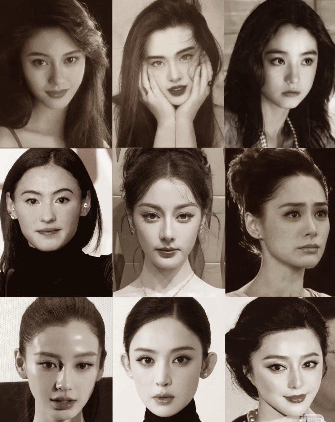 顶级浓颜和淡颜的冲击力