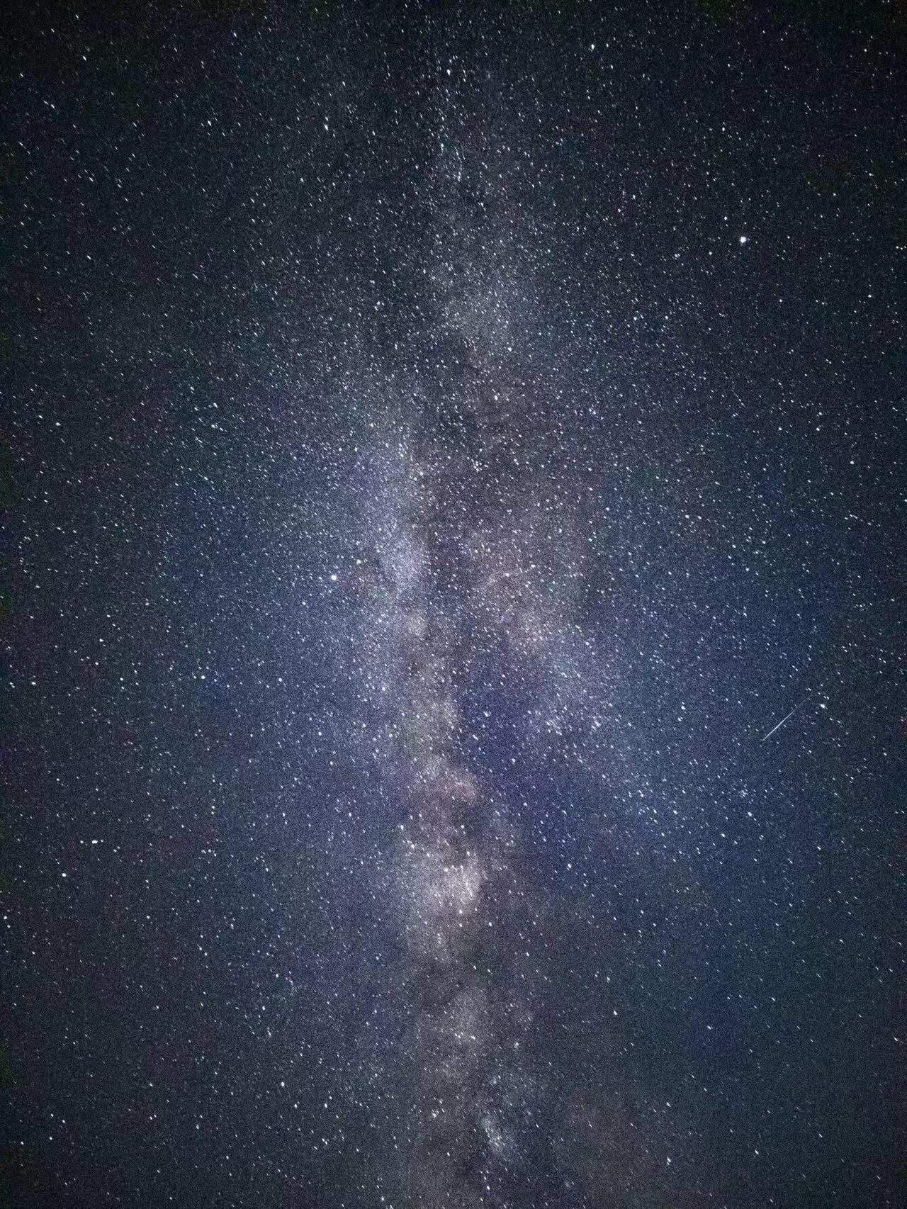 被银河治愈的夜晚西藏的夜空