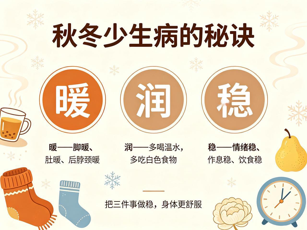 入秋快一个月了，饮食上一定要记住这3个"少"：1⃣少辛多酸——葱姜蒜减一点