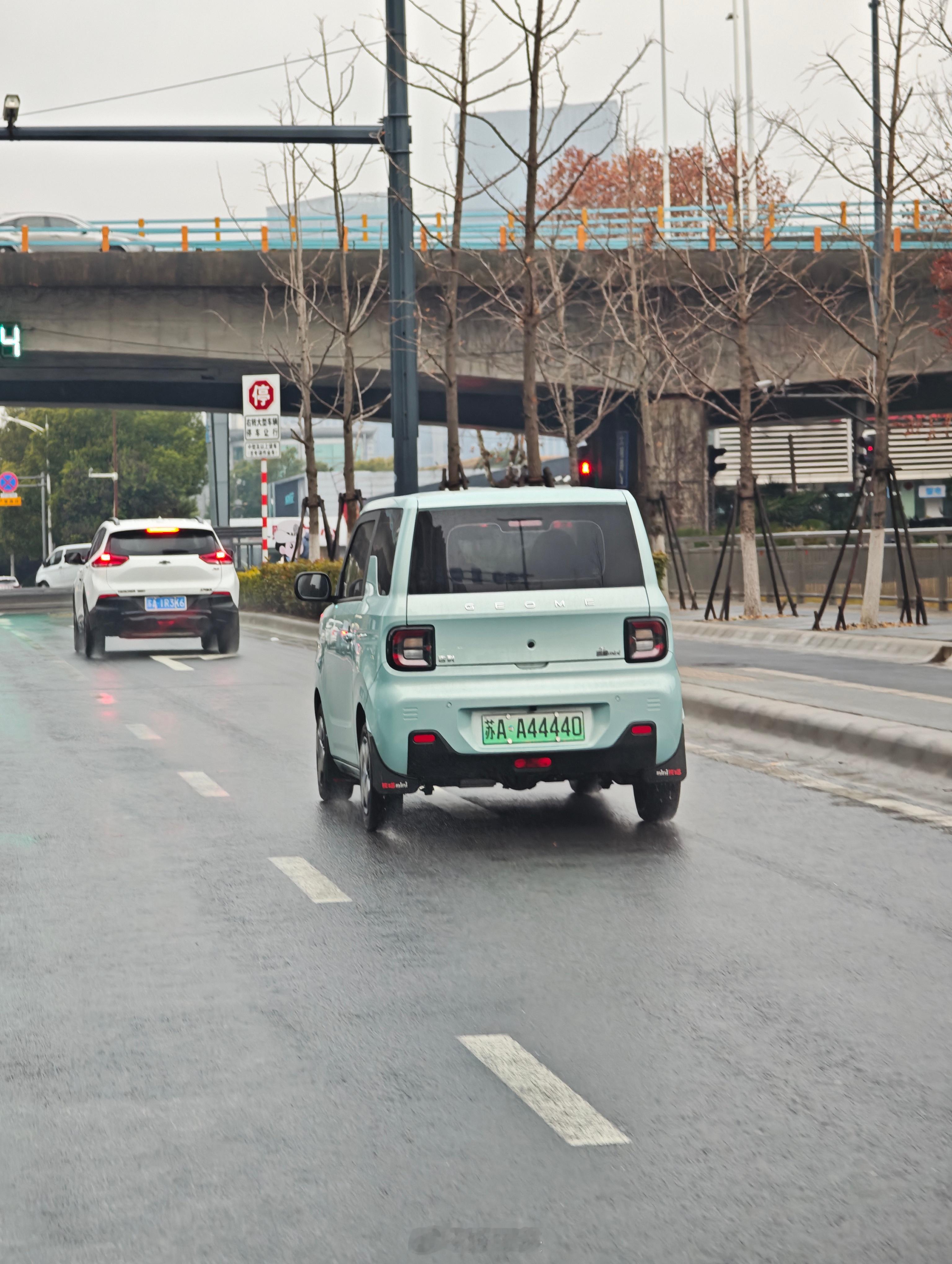 车不大，车牌子很硬