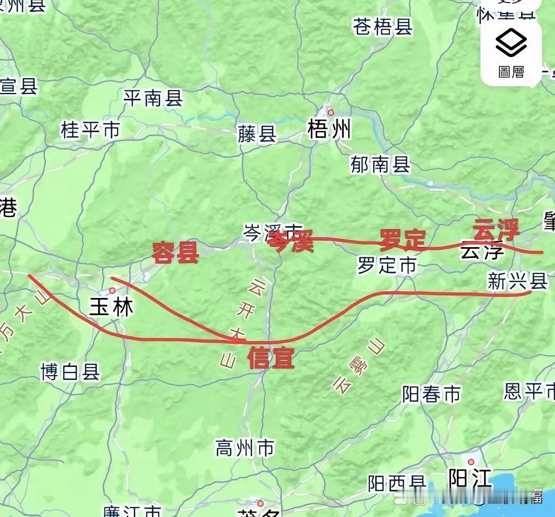 关于南深高铁（南珠高铁）现在又有人说的什么不合理了。不经过他家就是不合理就是失败