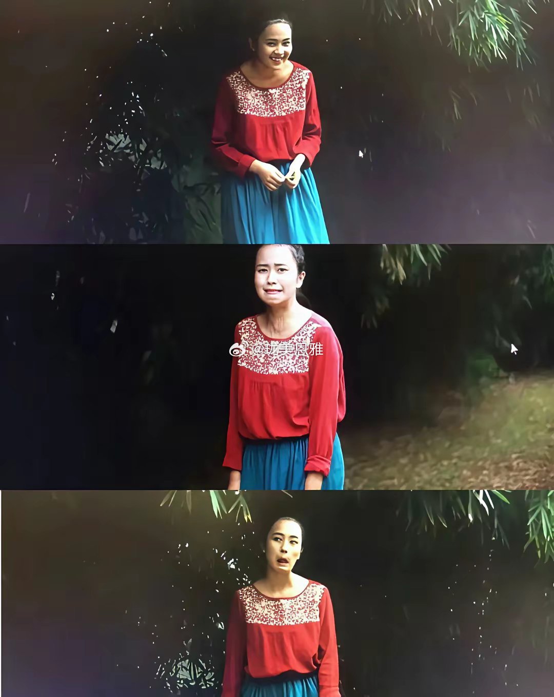 白鹿以前是不是做过发际线额头那么高