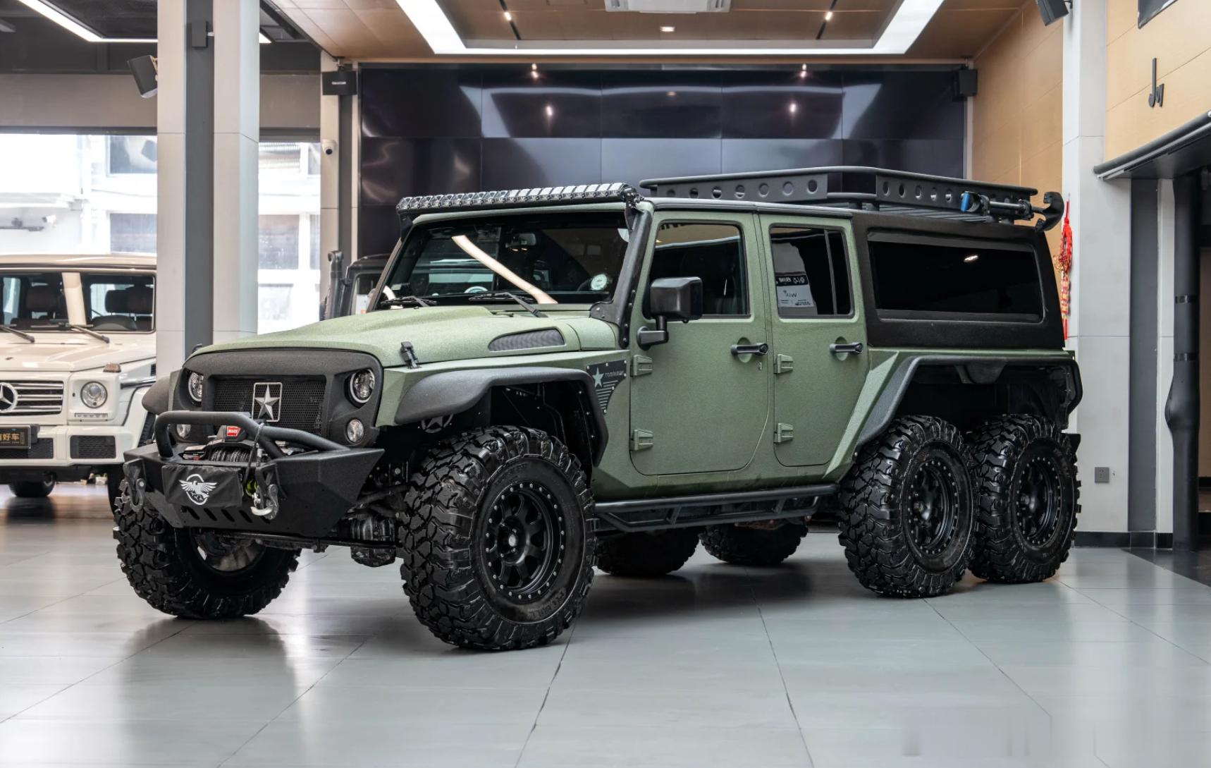 真男人开V8乔治·巴顿勇士·战斧6X66.4L！