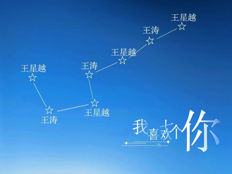 我喜欢七个你