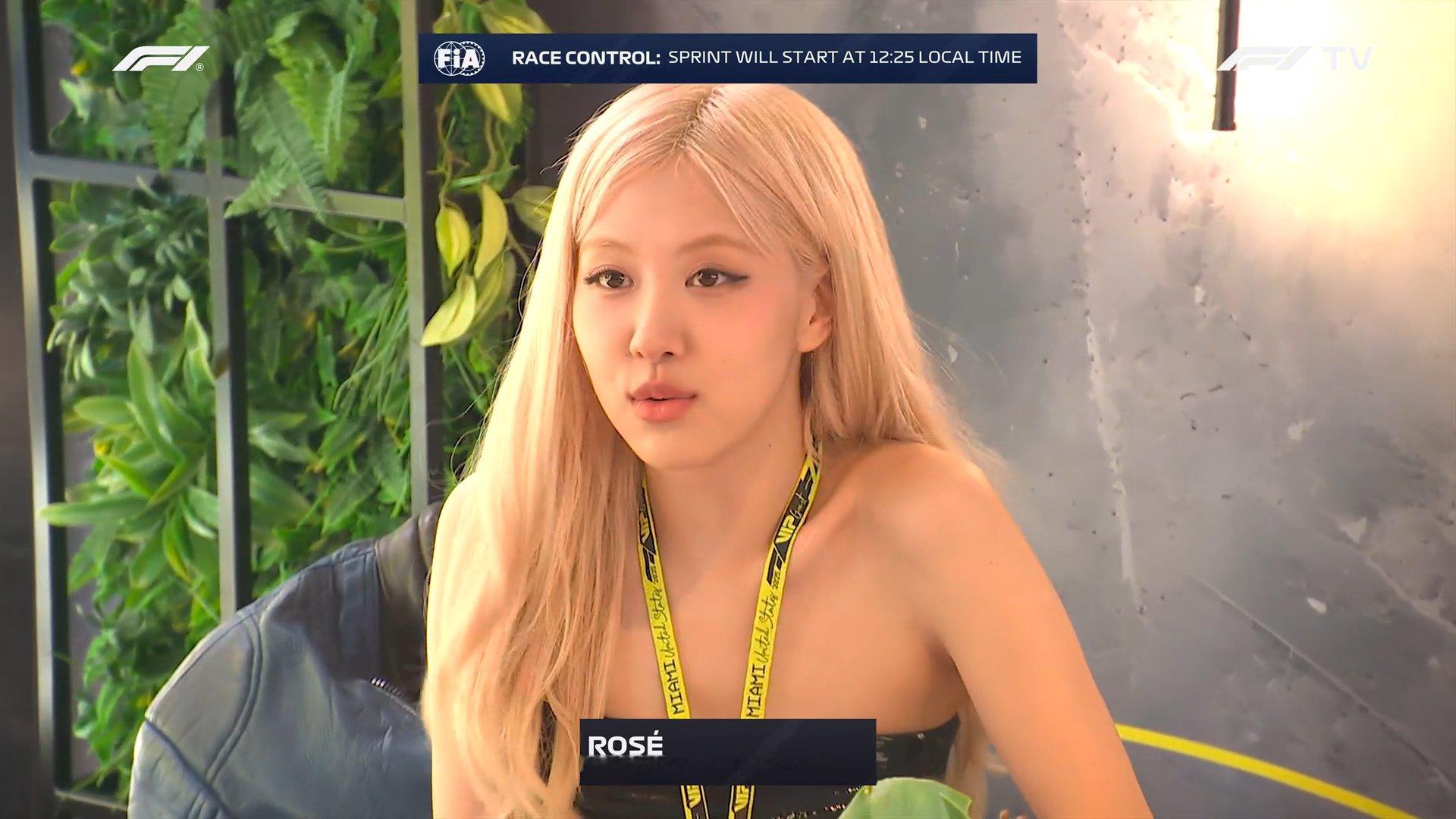 ROSÉ来了F12025F1迈阿密大奖赛​​​