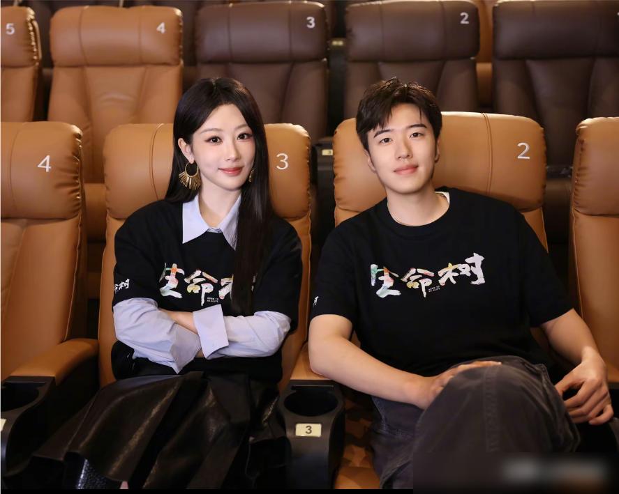 果然杨紫身边站谁都帅！​都有cp感怎么回事[无奈摊手]男的是谁都不知道，莫名其妙