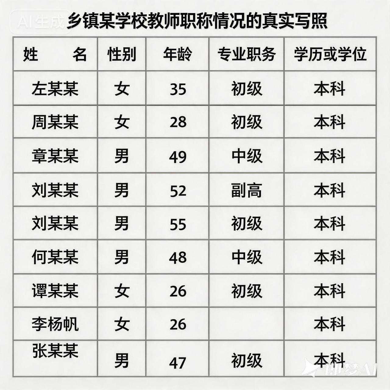 都说教师是铁饭碗，却没人说职称是天花板乡镇学校里，初级遍地都是，副高屈指可数