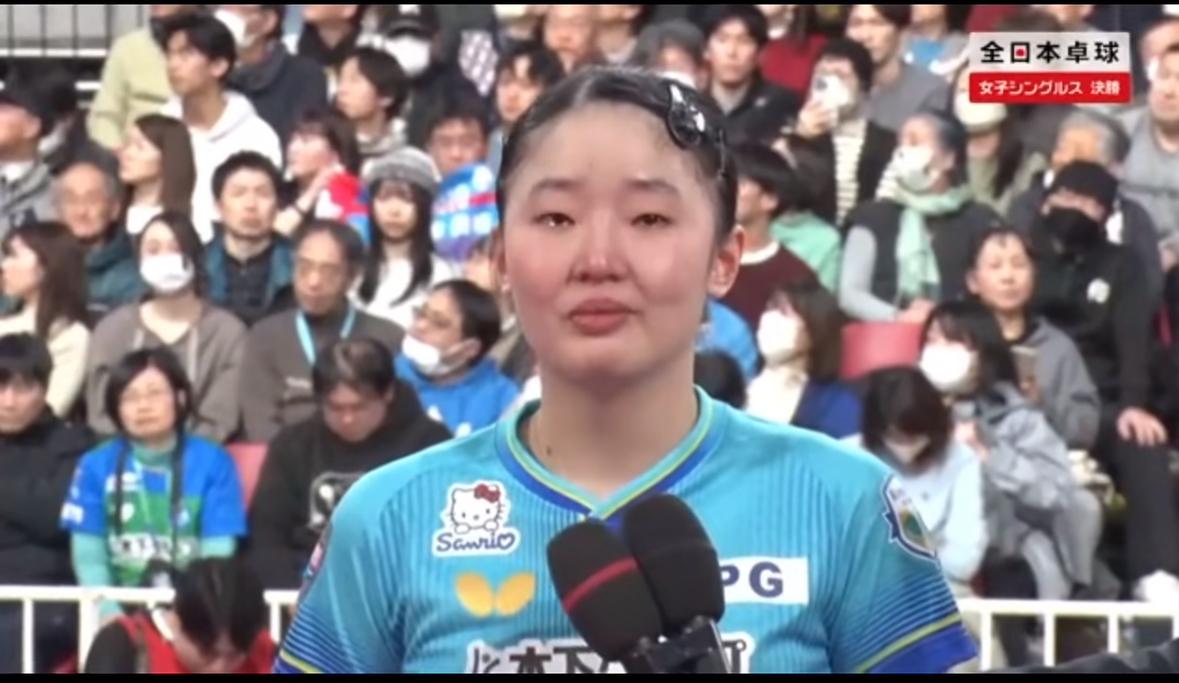 张本美和夺得全日锦冠军含泪为老父亲送上生日祝福1月25日，全日锦女单决赛，张